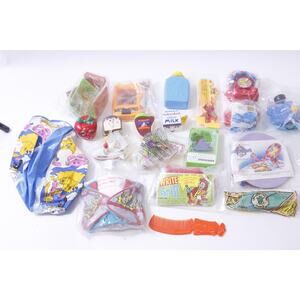 McDonald's, Happy Meal, Wendy's, Kids Meal, Toy Set, Vintage~ 250223-SHC SHC-010
